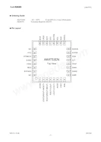AK4753EN Datasheet Page 3