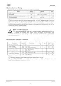 AK8136A Datasheet Page 3
