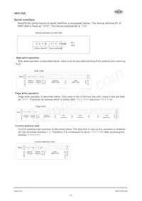 AK8136A Datasheet Pagina 10