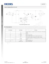 AL1672-40CSP-13 Datasheet Page 2