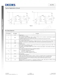 AL5814MP-13 Datasheet Page 2