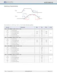 AOZ1334DI-02 Datasheet Page 4