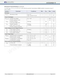 AOZ2260QI-15 Datasheet Pagina 6