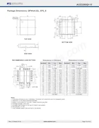 AOZ2260QI-15 Datasheet Page 14