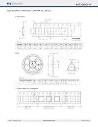 AOZ2260QI-15 Datasheet Page 15