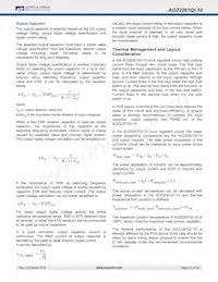 AOZ2261QI-10 Datasheet Page 12