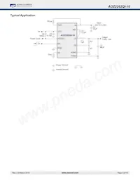 AOZ2262QI-10 데이터 시트 페이지 2