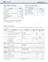 AOZ2262QI-10 Datasheet Page 5