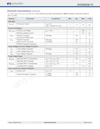 AOZ2262QI-10 Datasheet Pagina 6