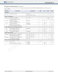 AOZ2262QI-15 Datasheet Page 6