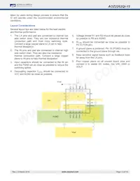 AOZ2262QI-15 Datasheet Pagina 13