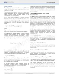 AOZ2263QI-10 Datasheet Page 12