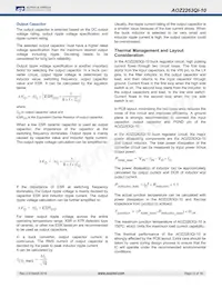 AOZ2263QI-10 Datasheet Pagina 12