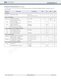AOZ2263QI-15 Datasheet Page 6