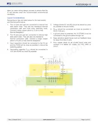 AOZ2263QI-15 Datasheet Page 13