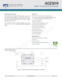 AOZ3019DI Datasheet Copertura