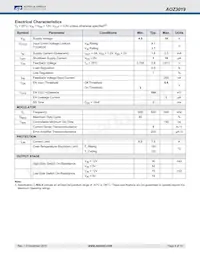 AOZ3019DI Datasheet Page 4