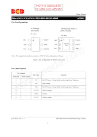 AP2401B34DNTR-G1 Datasheet Page 2