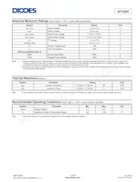 AP72200CT20-7 Datasheet Page 4
