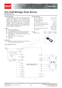 BD16952EFV-ME2 Datasheet Cover