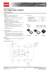 BD1HD500EFJ-CE2 Datasheet Cover