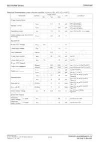 BD1HD500EFJ-CE2 Datasheet Page 4