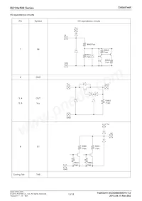 BD1HD500EFJ-CE2 Datasheet Page 12