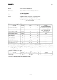 BD6583MUV-E2 Datasheet Cover