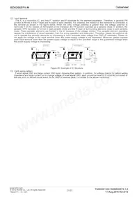 BD8266EFV-ME2 Datasheet Page 21