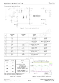 BD83733HFP-MTR Datasheet Page 20