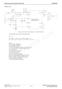 BD83733HFP-MTR Datasheet Page 21