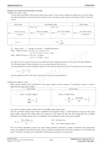 BD9035AEFV-CE2 Datasheet Page 15