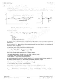 BD9B500MUV-E2 Datasheet Page 21