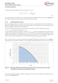 BTS500201TADATMA2 Datasheet Pagina 18