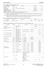 BU91510KV-ME2 Datasheet Page 3