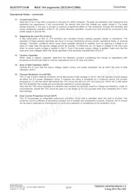 BU9797FUV-ME2 Datasheet Page 22