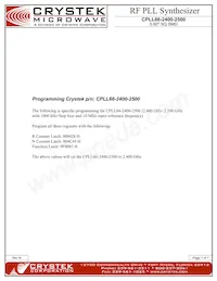 CPLL66-2400-2500 Datasheet Page 7