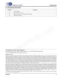 CS230001-CZZ Datasheet Page 3