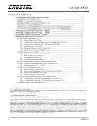 CS4221-KSZR Datenblatt Seite 2