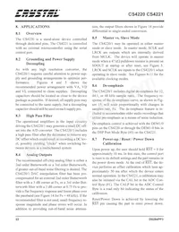 CS4221-KSZR Datasheet Pagina 22