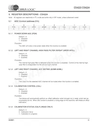 CS4223-KSZR Datasheet Page 15