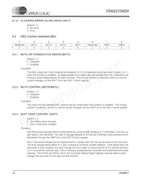 CS4223-KSZR Datasheet Page 16