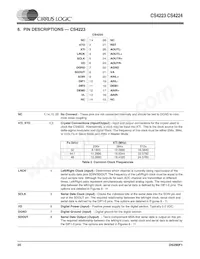 CS4223-KSZR Datasheet Page 20