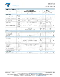 DG2002EDL-T1-GE3 Datasheet Page 3