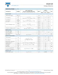 DG2012EDL-T1-GE3 Datasheet Pagina 3
