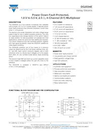 DG2034EDN-T1-GE4 Datasheet Cover