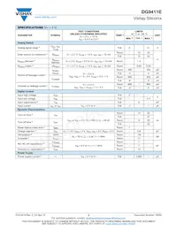 DG9411EDL-T1-GE3 Datasheet Page 3