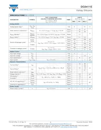 DG9411EDL-T1-GE3 Datasheet Page 4