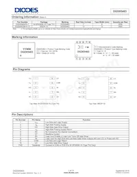 DGD05463FN-7 Datasheet Page 2