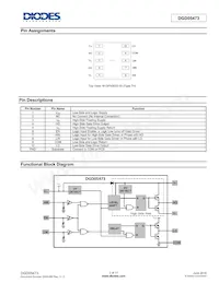 DGD05473FN-7 Datasheet Page 2